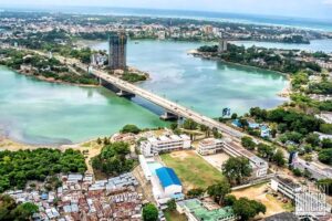 An aerial view of Mombasa City. PHOTO/ File