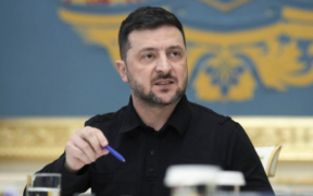 Ukrainian President Volodymyr Zelensky in a past event. PHOTO/ BBC