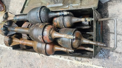 Live Explosives Recovered from Mbita and Koguna Beach in Lake Victoria. PHOTO/ File