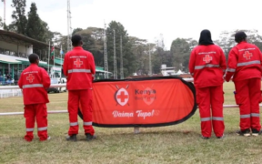 Kenya Red Cross Society members during a past event. PHOTO/ KRC