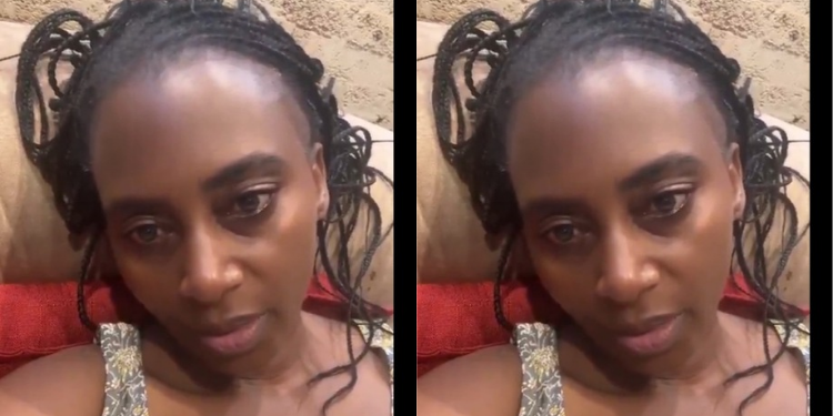 Health PS Mary Muthoni in a Tiktok video she recorded. PHOTO/ Mary Muthoni Tiktok