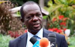 Former Rarieda MP Raphael Tuju in a past event. PHOTO/ File