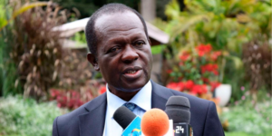 Former Rarieda MP Raphael Tuju in a past event. PHOTO/ File