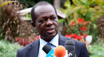 Former Rarieda MP Raphael Tuju in a past event. PHOTO/ File