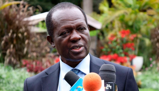 Former Rarieda MP Raphael Tuju in a past event. PHOTO/ File