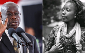 A photo collage of former Deputy President, Rigathi Gachagua, and the late blogger Maureen Gathigia Kinyua. PHOTO/ File