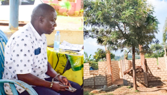 A photo collage of Mr. Joel Wanyama Simiyu, who falsely presented himself as a senior NIS officer attached to the National Government Constituencies Development Fund (NG-CDF) Board and used this guise to deceive a construction firm into undertaking a non-existent project at Kaptis Primary Special School in Hamisi Sub-County, Vihiga County. PHOTO/ EACC