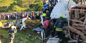 Aftermath of the Nyeri accident PHOTO/Acc