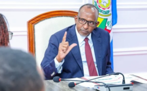 Health CS Aden Duale during the address of Human Resources for Health Challenges in Nairobi PHOTO/MoH