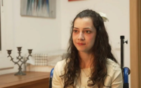 Noelia Castillo during an interview with Antena 3 on March 24 PHOTO/Guardian