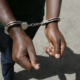 An illustration of someone in handcuffs. PHOTO/ IJM.