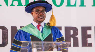 Education CS Julius Ogamba during the 6th Graduation Ceremony of the Kabete National Polytechnic in Nairobi on February 20, 2026. PHOTO/ Ogamba X.