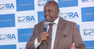 EPRA Director General Daniel Kiptoo speaking during a sensitisation forum in Mombasa county, September 25, 2025. PHOTO/EPRA