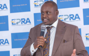 EPRA Director General Daniel Kiptoo speaking during a sensitisation forum in Mombasa county, September 25, 2025. PHOTO/EPRA
