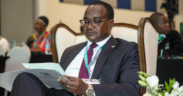 Education Cabinet Secretary (CS) Julius Ogamba during the official opening of the 11th Africa Day of School Feeding celebrations in Gaborone, Botswana on February 28, 2026. PHOTO/Ogamba X.