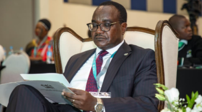Education Cabinet Secretary (CS) Julius Ogamba during the official opening of the 11th Africa Day of School Feeding celebrations in Gaborone, Botswana on February 28, 2026. PHOTO/Ogamba X.