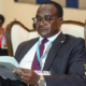 Education Cabinet Secretary (CS) Julius Ogamba during the official opening of the 11th Africa Day of School Feeding celebrations in Gaborone, Botswana on February 28, 2026. PHOTO/Ogamba X.