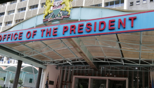 Harambee House, which houses the Office of the President. PHOTO/Courtesy.