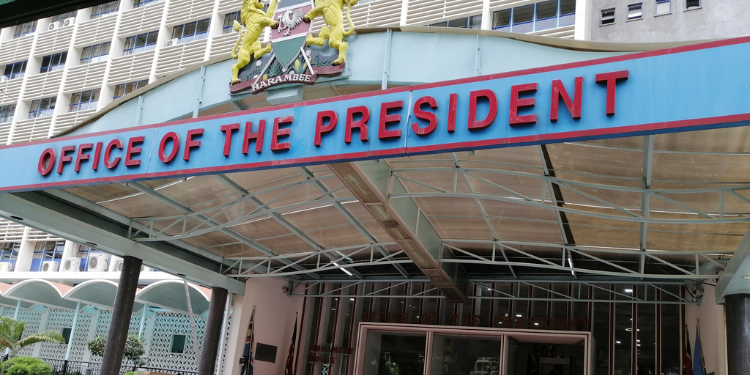 Harambee House, which houses the Office of the President. PHOTO/Courtesy.