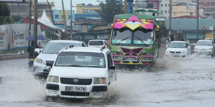 Kenya Met Lists Areas to Receive Heavy Rainfall Amid Flooding in Some Parts of the Country
