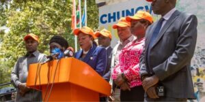  Addressing emerging issues, the party stressed that the party leader does not sign notices that convene such meetings, including the Special Delegates Convention. 