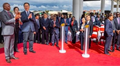 Deputy president of Kenya Kithure Kindiki and China's Vice oresident.