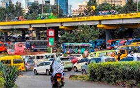 Globe roundabout in Nairobi