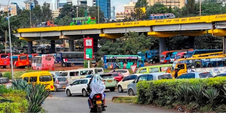 Globe roundabout in Nairobi
