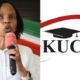 KUCCPS CEO Dr Agnes Wahome and the logo. PHOTO/ File