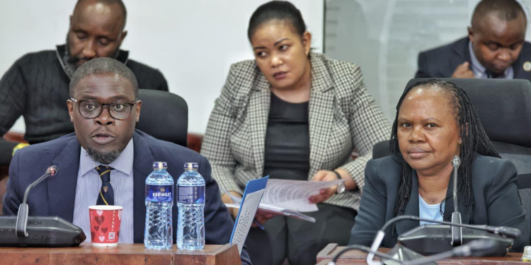 Nairobi Governor Johnson Sakaja during a meeting with heads of the county’s Business and Hustler Opportunities sector. PHOTO/ FILE.