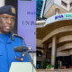 A photo collage of Police IG Douglas Kanja and the SHA headquarters. PHOTO/Courtesy.