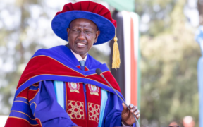President William Ruto speaking during the 5th Graduation Ceremony of Uzima University in Kisumu County on January 30, 2026. PHOTO/PCS.