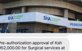 A photo collage of SHA headquarters and a screenshot by the X user. PHOTO/Courtesy.