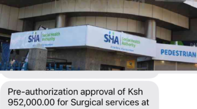 A photo collage of SHA headquarters and a screenshot by the X user. PHOTO/Courtesy.