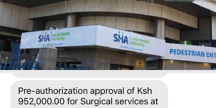 A photo collage of SHA headquarters and a screenshot by the X user. PHOTO/Courtesy.