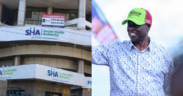A photo collage of former DP Rigathi Gachagua and the SHA building. PHOTO/Gachagua X/The Standard.