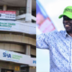 A photo collage of former DP Rigathi Gachagua and the SHA building. PHOTO/Gachagua X/The Standard.