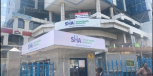 Social Health Authority (SHA) headquarters in Nairobi. 