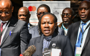 TVET PS Dr. Esther Muoria during a past press conference. PHOTO/My Gov.