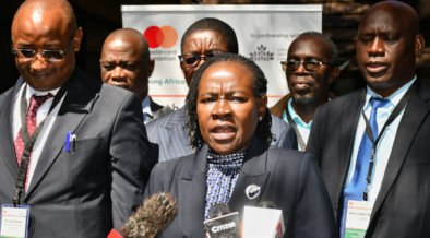 TVET PS Dr. Esther Muoria during a past press conference. PHOTO/My Gov.