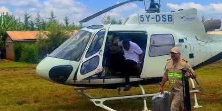 The aircraft a passenger once escaped a crash and later killed MP Johana Ngeno PHOTO/Osborn/FB