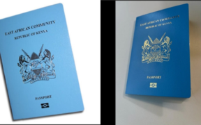 Kenyan official passport PHOTO/ecitizen