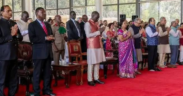 President Ruto with the Indian community-When he officially allowed them to start celebrating Diwali PHOTO/File