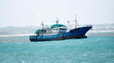 Chinese Fishing Vessel operating at sea PHOTO/File
