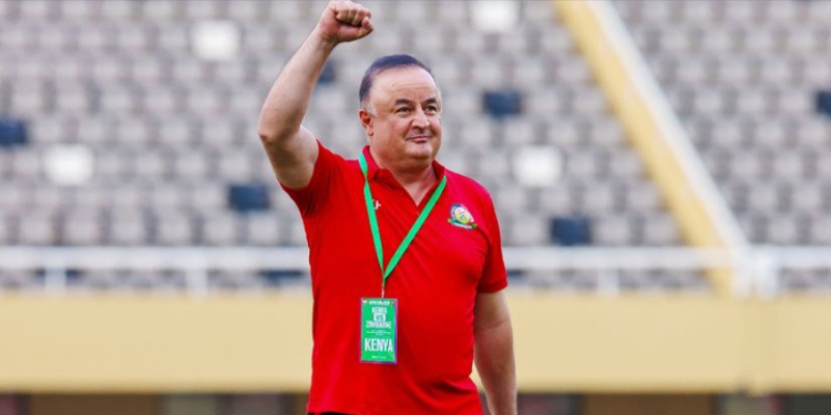 Former Harambee Stars head coach Engin Firat PHOTO/File