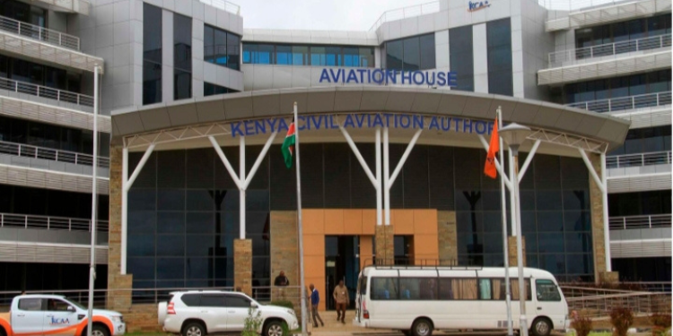 KCAA Office headquarters at JKIA PHOTO/KCAA