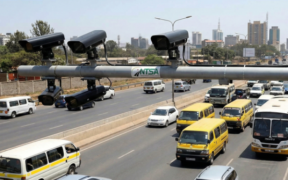 NTSA speed limit cameras installed on Thika Super Highway. PHOTO/ NTSA