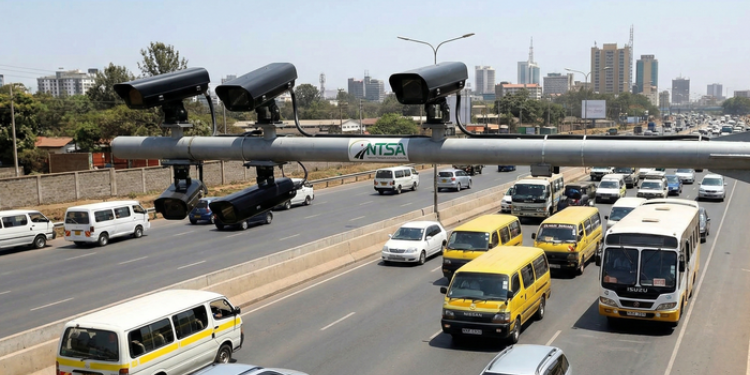 NTSA speed limit cameras installed on Thika Super Highway. PHOTO/ NTSA