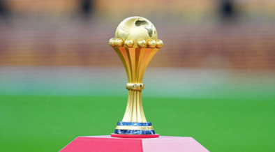 Image shows CAF trophy that was won by Senegal PHOTO/Getty Images