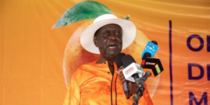 ODM party leader Dr. Oburu Oginga in a past 'Linda Ground' event. PHOTO/ File
